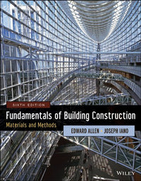 Thumbnail for Fundamentals of Building Contruction: Materials & Methods