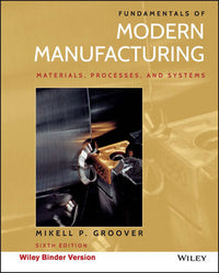 Thumbnail for Fundamentals of Modern Manufacturing: Materials, Processes & Systems