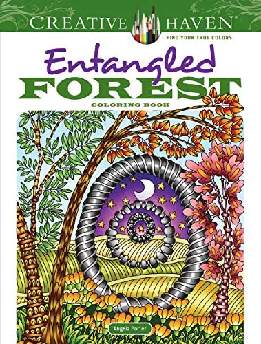 Entangled Forest Coloring Book (Creative Haven)