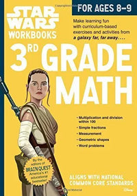 Thumbnail for 3rd Grade Math Star Wars Workbook
