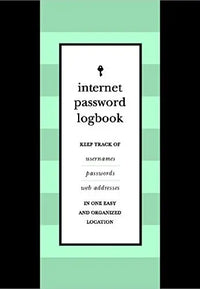 Thumbnail for Internet Password Logbook