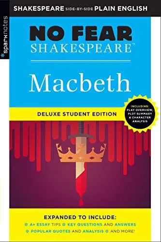 Macbeth: Deluxe Student Edition (No Fear Shakespeare, Bk. 4)