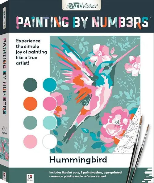 Hummingbird Painting by Numbers (Art Maker)