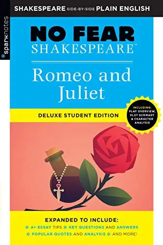 Romeo and Juliet (No Fear Shakespeare Deluxe Student Edition, Vol. 30)